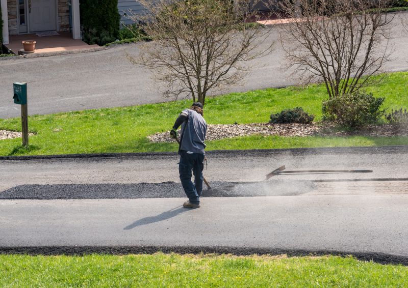 Commercial Asphalt Service detail