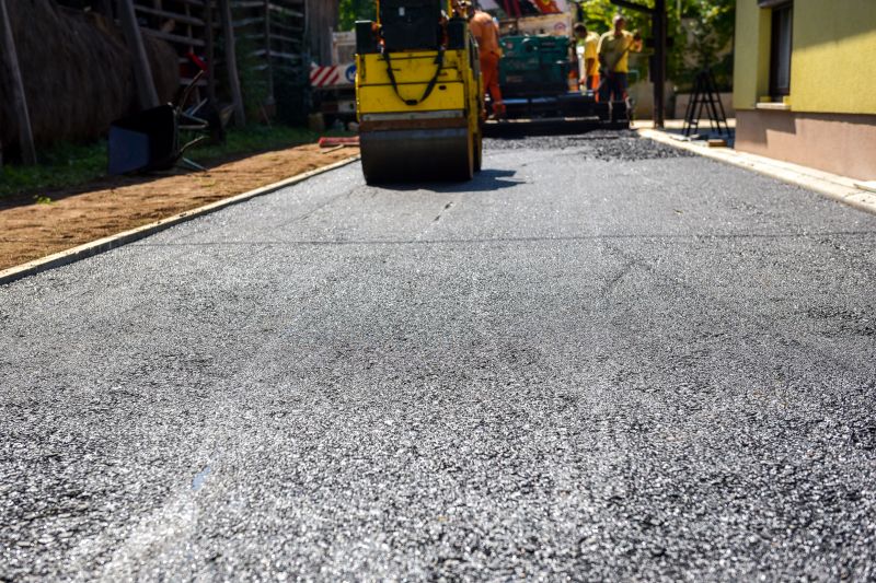 Blacktop Surface Close-up