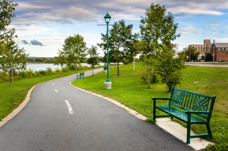 Residential Asphalt Path